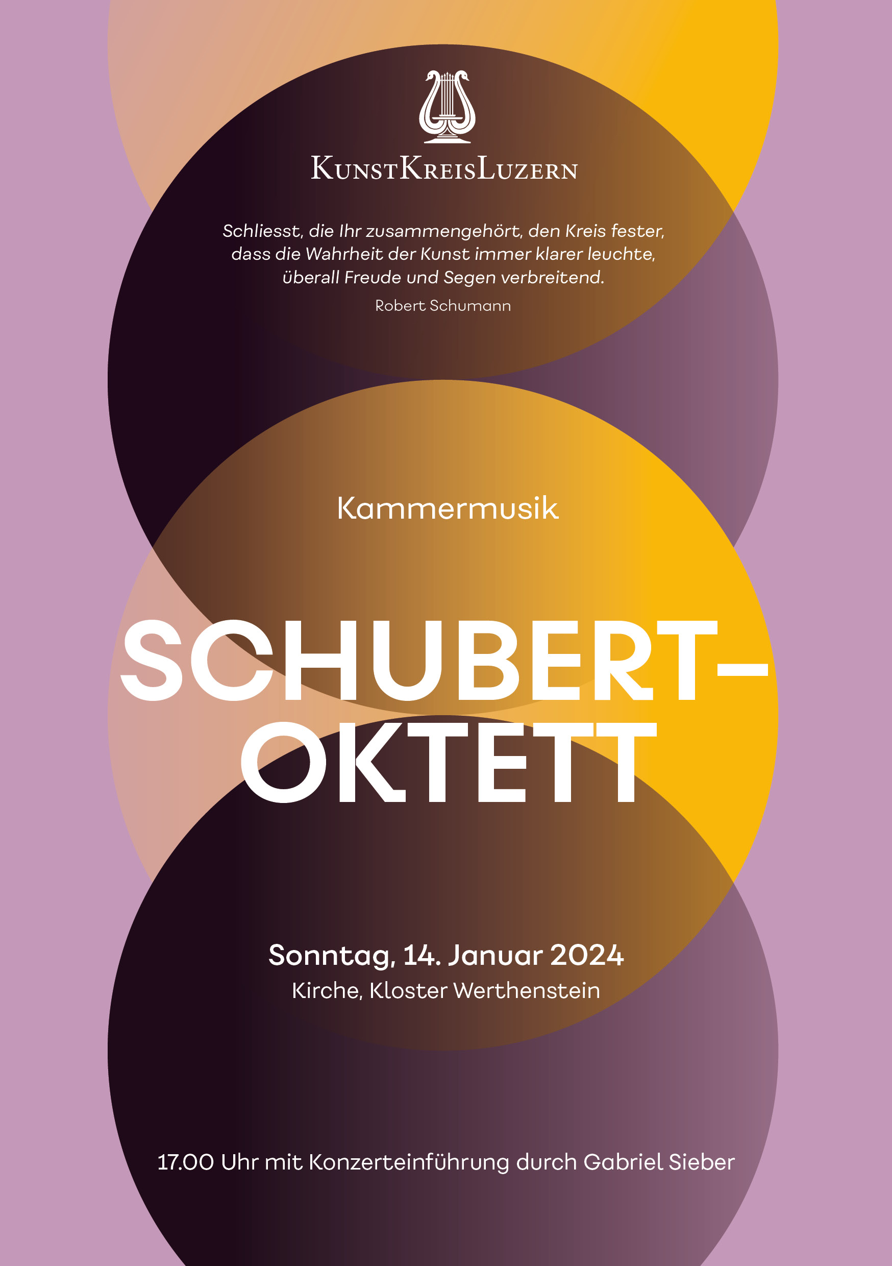Flyer Schubert Oktett